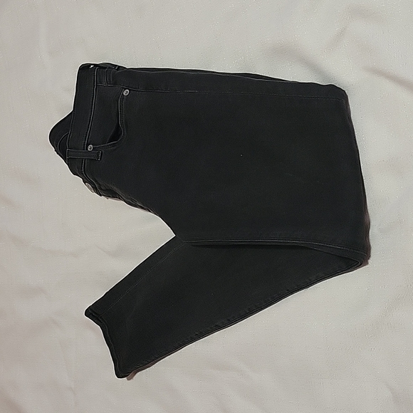 Hudson black Krista mid rise super skinny jeans Women's size 28 - Picture 1 of 8